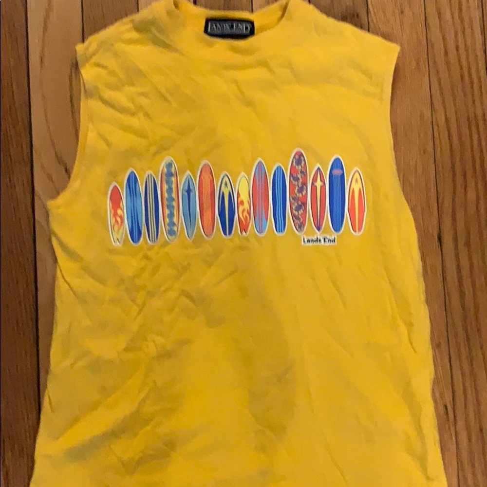 Boys Landsend tank top